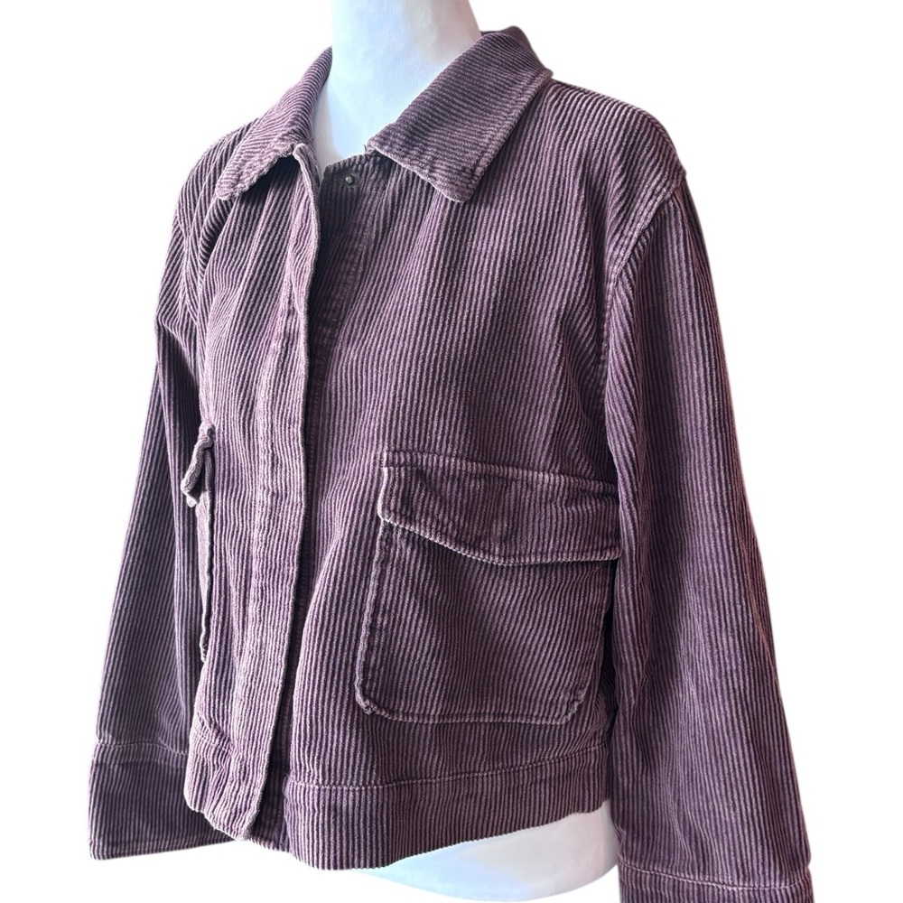 Stoosh Women's Corduroy Utility Jacket Size XL NWOT